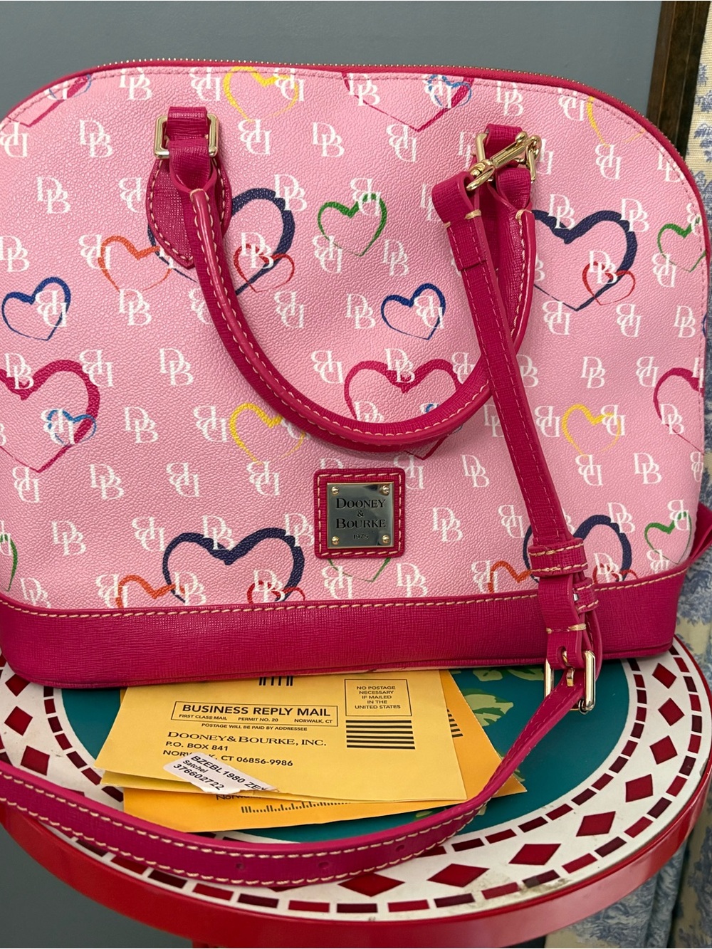 Dooney & Bourke Sweetheart Zip Zip Satchel